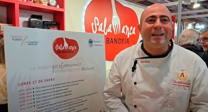 Vídeo | Helio Flores de Los Álamos GastroLab, de nuevo en Madrid Fusión