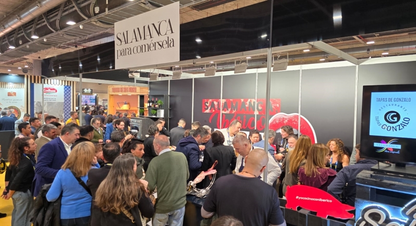 Los mejores showcooking en la primera jornada de los hosteleros salmantinos en Madrid Fusión