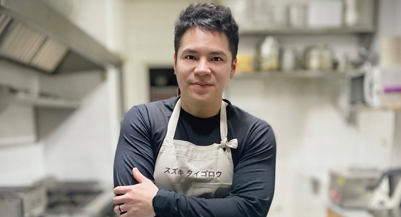 El chef de raíces nikkei Taigoro Suzuki, uno de los 6 semifinalistas del concurso 'Cocinero del Año'  