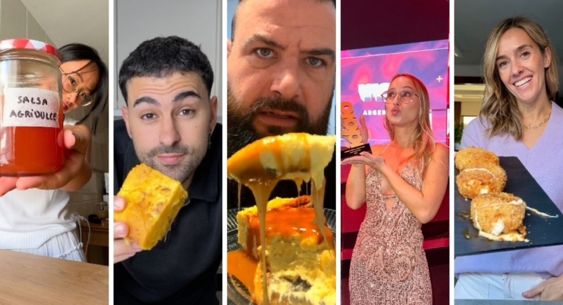 El Top 5 de influencers que están conquistando las redes con sus recetas