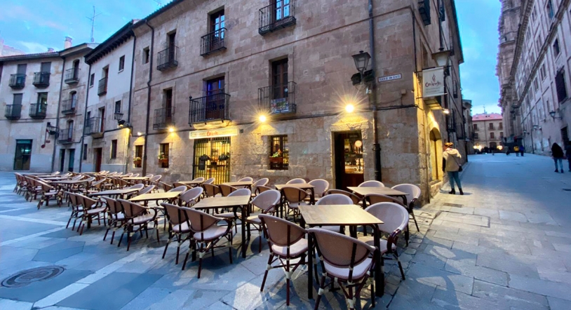 Oroviejo estrena la temporada de terraza en pleno corazón de Salamanca
