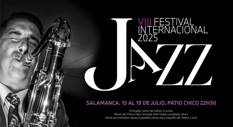 Este verano Salamanca vibrará al ritmo del mejor jazz internacional 