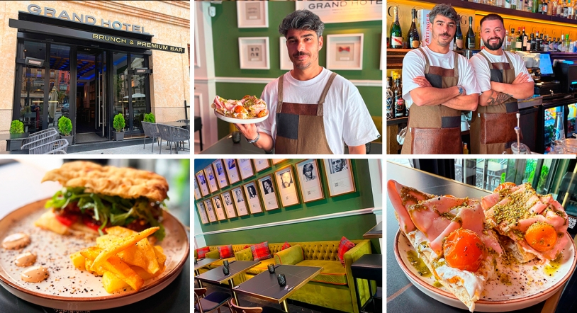 Grand Hotel Premium Bar estrena carta de Brunch