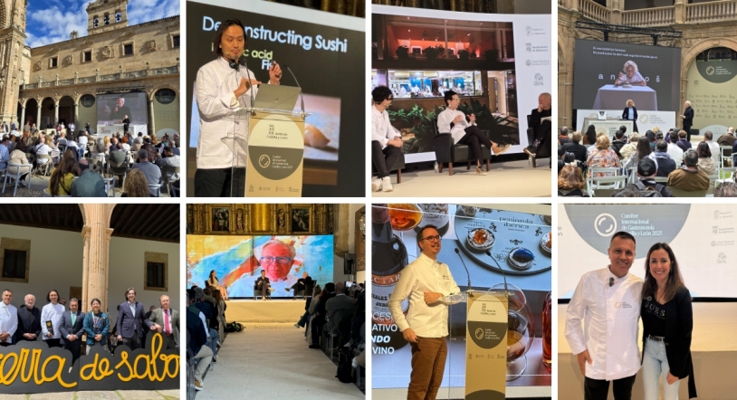 Vídeo | Las mejores imágenes de la primera jornada de la Cumbre de Gastronomía de Castilla y León