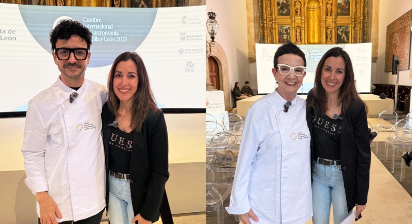 Vídeo | Entrevistamos a Carme Ruscalleda y a su hijo en el marco de la Cumbre de Gastronomía