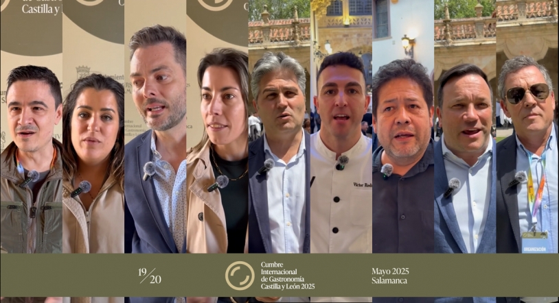 Vídeo | Primeras reacciones de nuestros hosteleros ante la Cumbre Gastronómica de Castilla y León