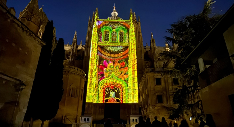 Últimos días para disfrutar del videomapping más sabroso del año en el Patio Chico