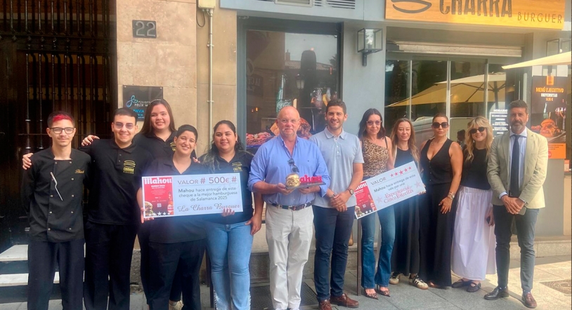 'La Faraona', de Charra Burguer, elegida como la Mejor Hamburguesa de Salamanca 2025