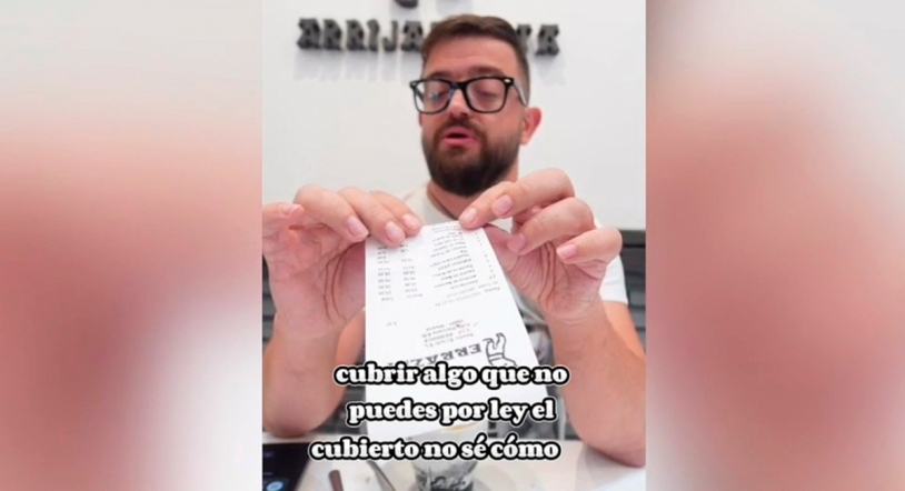 Cocituber destapa el cobro 'habitual' de algunos restaurantes: "Esto está prohibidísimo"