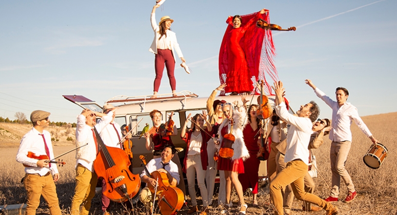 Swing Machine Orchestra hace vibrar Salamanca con sabor a los años 30 