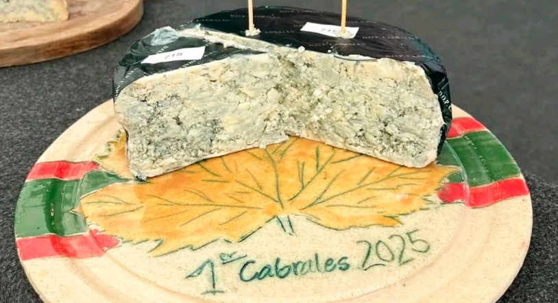 Récord histórico: el queso Cabrales de Ángel Díaz Herrero alcanza los 37.000 euros