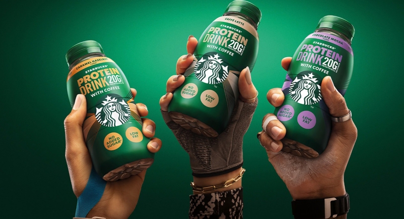 Starbucks presenta sus bebidas con proteínas