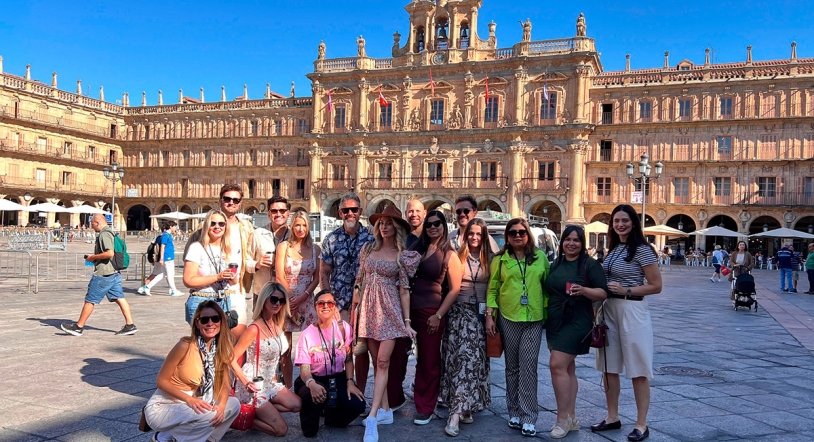 Influencers internacionales visitan Salamanca para difundir su patrimonio, cultura y enogastronomía