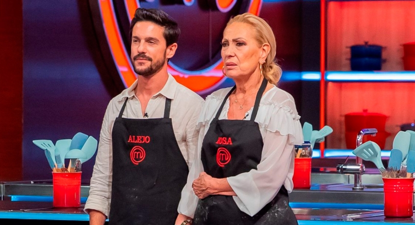 ¡Nueva doble expulsión en 'MasterChef Celebrity 10'! Rosa Benito y Alejo Sauras cuelgan el delantal