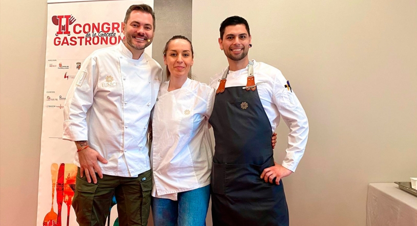 Eunice pone la guinda culinaria en la primera jornada del Congreso Gastronómico de La Gaceta