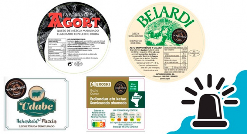 Listeria en varios quesos españoles