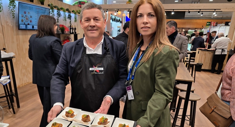 Vídeo | Pucela abre los showcookings en Madrid Fusión con su 'Quinta Costilla de Ternera Charra'