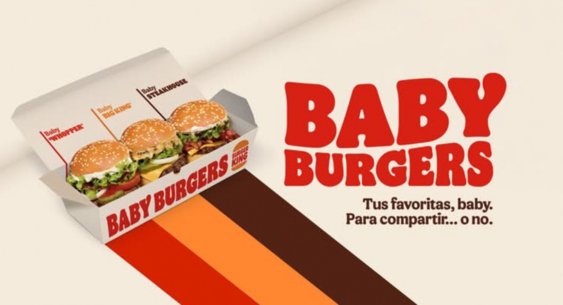 Burger King lanza sus hamburguesas más icónicas en versión mini para no tener que elegir