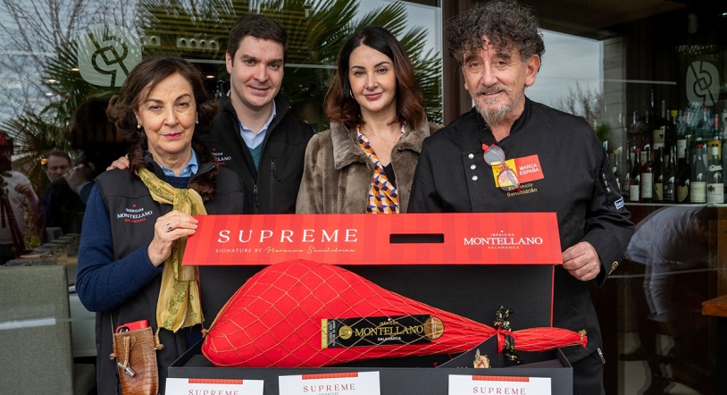Florencio Sanchidrián presenta Supreme Signature 2021 en la montanera de Ibéricos Montellano