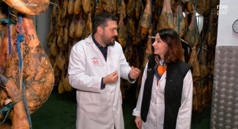 Ibéricos Montellano protagonista en el programa de RTVE 'Aquí la Tierra'