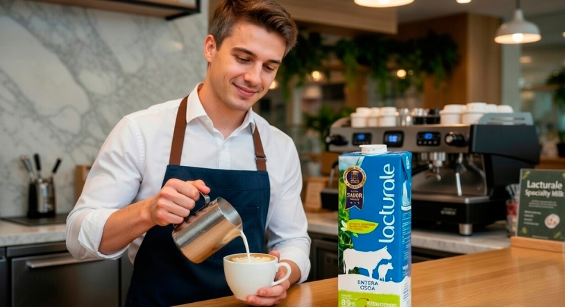 Dluxe abre hoy sus puertas a la hostelería salmantina para descubrirle la leche Lacturale
