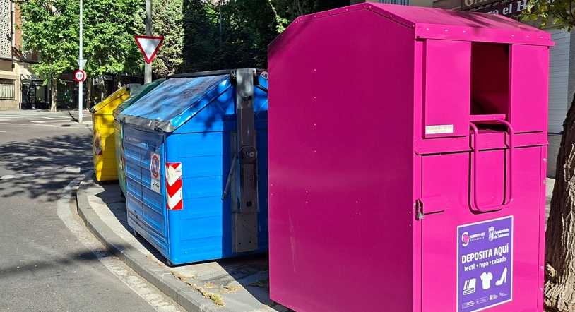52 nuevos contenedores morados en Salamanca