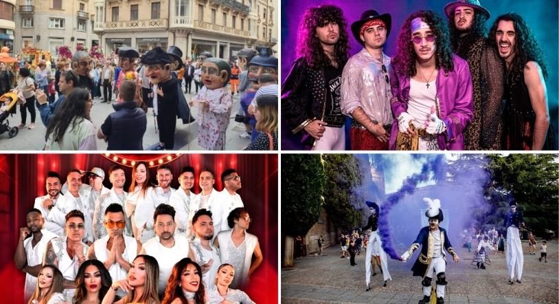 Mañana arrancan las fiestas de San Juan de Sahagún con Mercado colombino, pasacalles y París de Noia