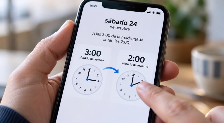 Llega el horario de invierno: ¿cuándo hay que cambiar la hora en España?