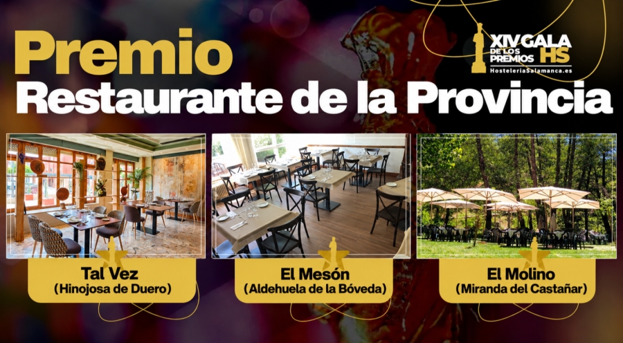 Los Premios de HosteleríaSalamanca.es 2026 a fondo: Restaurante de la Provincia