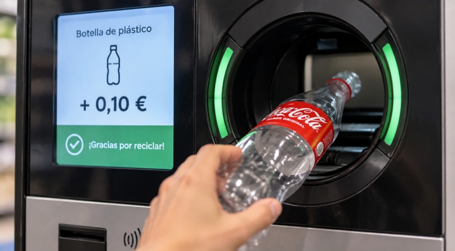 ¿Cuándo llegarán las máquinas de devolución de envases a España?