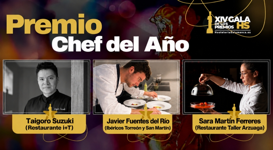 Los Premios de HosteleríaSalamanca.es 2026 a fondo: Chef del Año