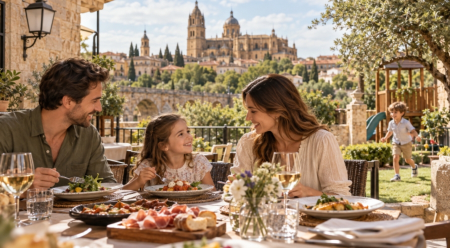 Comer con niños en Salamanca: seis planes para disfrutar en familia