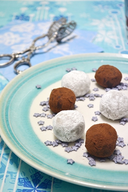 Trufas de Navidad