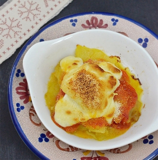 Bacalao con lactonesa en costra crujiente