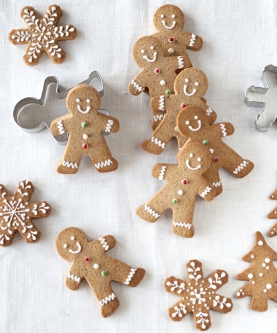 Galletas especiadas de jengibre