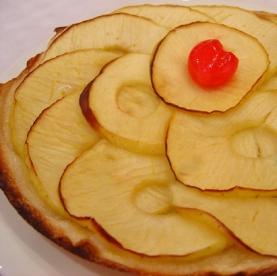 Tarta de manzana Golden