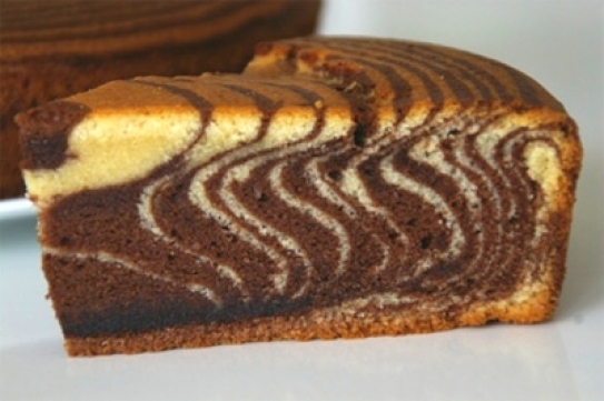 Zebra cake (pastel cebra)