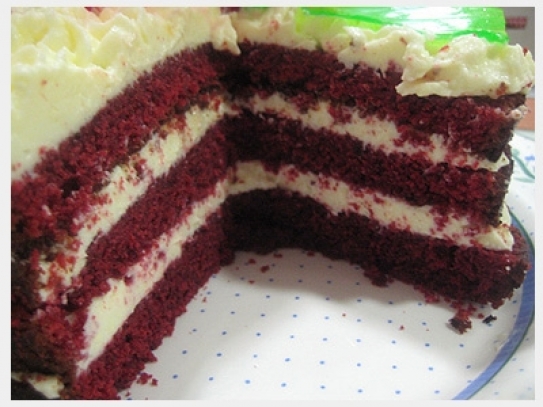 Tarta Terciopelo Rojo