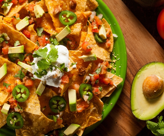 Nachos al estilo mejicano
