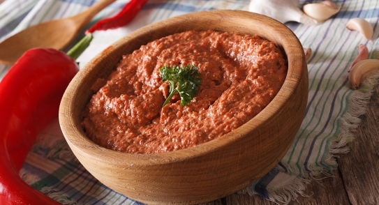 Muhammara, un delicioso aperitivo sirio