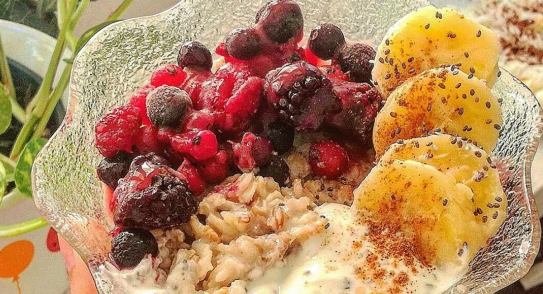 Porridge frío