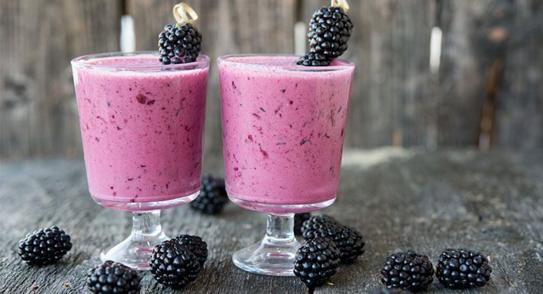 Batido de moras