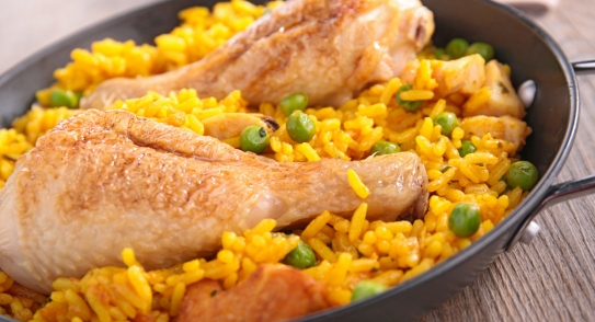 Arroz con pollo (Receta cubana)