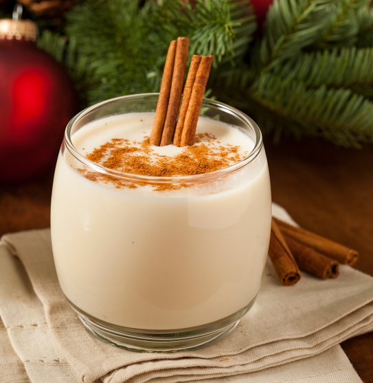 Eggnog, Ponche de huevo para Navidad