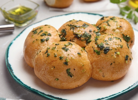 Pampushkas (pan de ajo ucraniano)