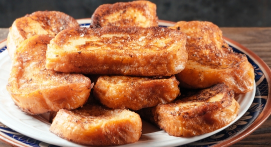 Torrijas de leche condensada