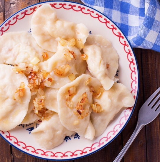 Varenikes (Pasta rellena por el Año Nuevo Judío)