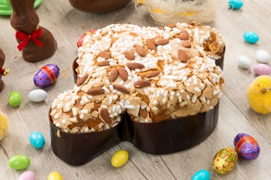 Colomba de Pascua (receta italiana)