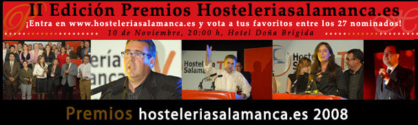 Premios Hosteleriasalamanca.es 2008