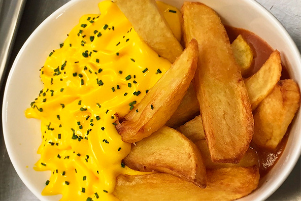 Patatas bravas de El Mesón de Gonzalo